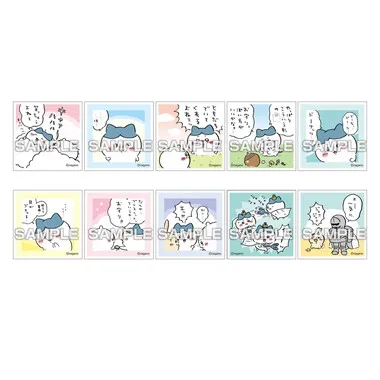 【メーカー取寄】あつめてシールガム４　ちいかわ