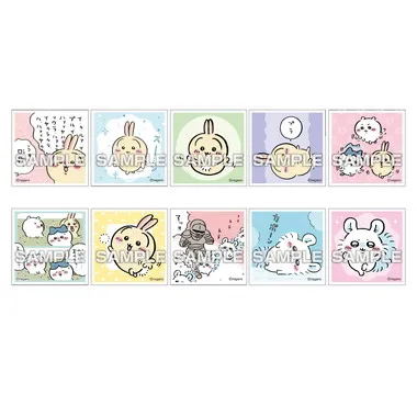 【メーカー取寄】あつめてシールガム４　ちいかわ