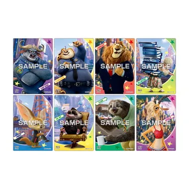 【メーカー取寄】クリアカードコレクションガム【通常版】 ズートピア