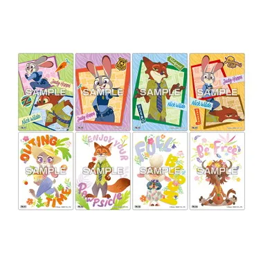 【メーカー取寄】クリアカードコレクションガム【通常版】 ズートピア