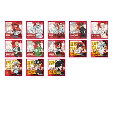 【メーカー取寄】はたらくシールコレクション TVアニメ『はたらく細胞』