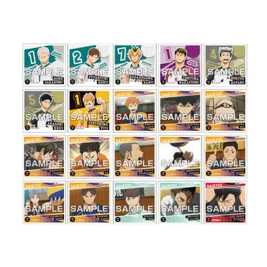 【メーカー取寄】シール烈伝　アニメ「ハイキュー!!」