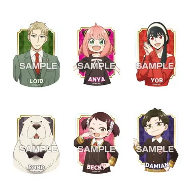 【メーカー取寄】キャラカットステッカーガム TVアニメ『SPY×FAMILY』