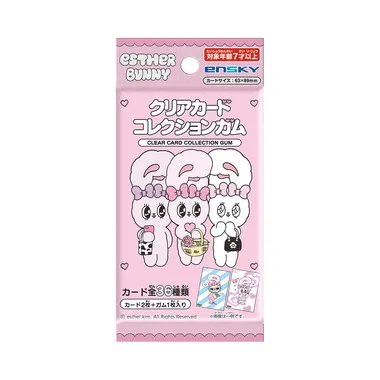 【メーカー取寄】クリアカードコレクションガム エスターバニー