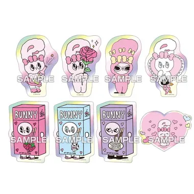 【メーカー取寄】キャラカットステッカーガム エスターバニー