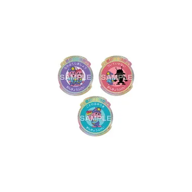 【メーカー取寄】キャラカットステッカーガム 銀河特急 ミルキー☆サブウェイ
