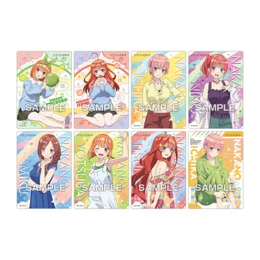 【メーカー取寄】クリアカードコレクションガム5【通常版】 五等分の花嫁＊