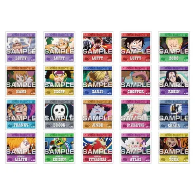 【メーカー取寄】シールコレクションエッグヘッド編２ガムつき　ワンピース