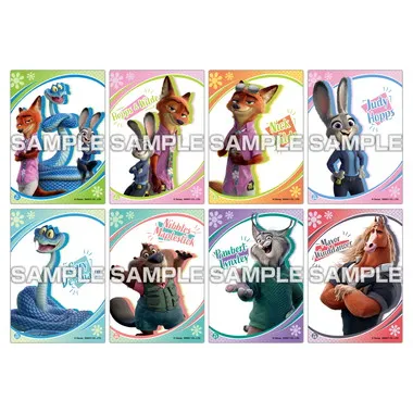 【メーカー取寄】クリアカードコレクションガム ズートピア２