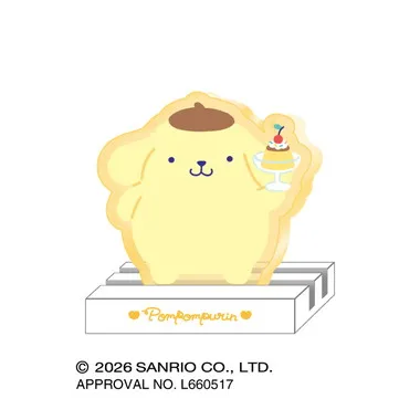 【メーカー取寄】キャもカもスタンド ポムポムプリン