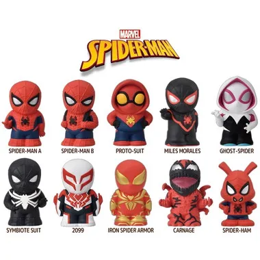 【メーカー取寄】スパイダーマン 【リニューアル】ソフビパペットマスコット