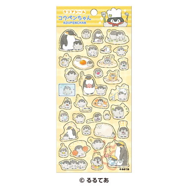 【メーカー取寄】コウペンちゃん クリアシール⑱はむはむ！