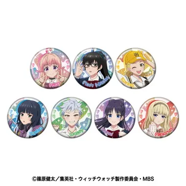 【メーカー取寄】TVアニメ『ウィッチウォッチ』 ラメキラカンバッジコレクション