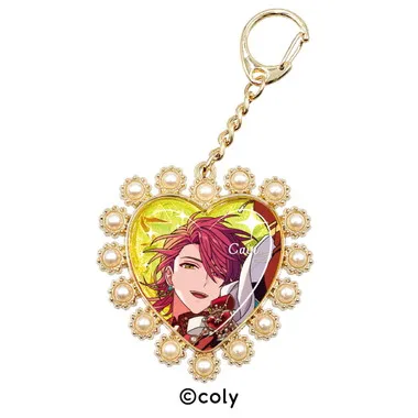 |メーカー品切れ中|【メーカー取寄】ハートビジューキーホルダー 3.カイン 魔法使いの約束