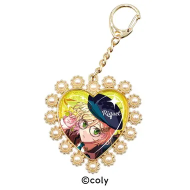 |メーカー品切れ中|【メーカー取寄】ハートビジューキーホルダー 4.リケ 魔法使いの約束