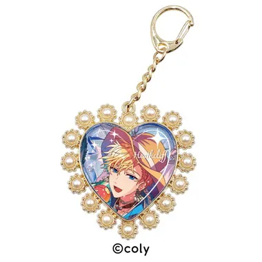 |メーカー品切れ中|【メーカー取寄】ハートビジューキーホルダー 12.ヒースクリフ 魔法使いの約束