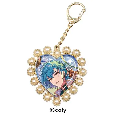 |メーカー品切れ中|【メーカー取寄】ハートビジューキーホルダー 13.ネロ 魔法使いの約束