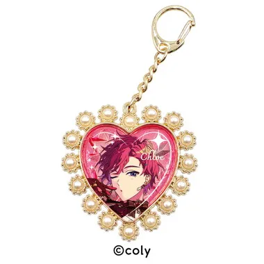 |メーカー品切れ中|【メーカー取寄】ハートビジューキーホルダー 16.クロエ 魔法使いの約束