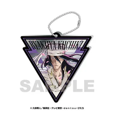 |メーカー品切れ中|【メーカー取寄】千年血戦篇 ミラーアクリルキーホルダー 6.朽木白哉　