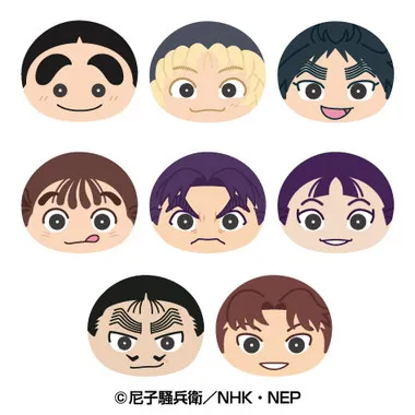 【メーカー取寄】おまんじゅうにぎにぎマスコット陸 忍たま乱太郎