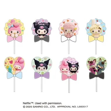 【メーカー取寄】キャンディー型アクリルキーホルダー Netflixシリーズ「My Melody & Kuromi」