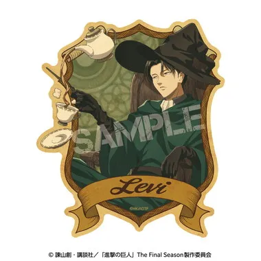 【メーカー取寄】トラベルステッカー 2.リヴァイ（魔法使い）　