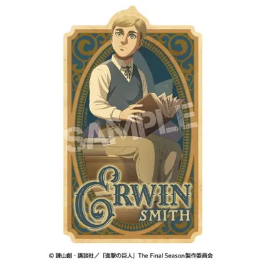 |メーカー品切れ中|【メーカー取寄】トラベルステッカー 8.エルヴィン（幼少期）　