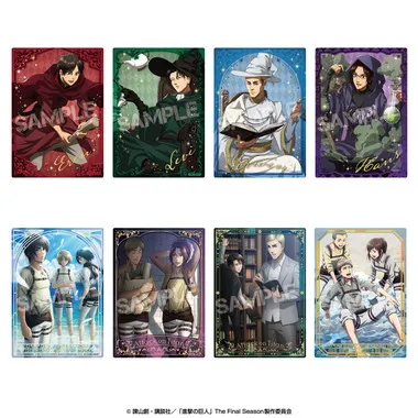 【メーカー取寄】ケース付きブロマイドコレクション　TVアニメ「進撃の巨人」