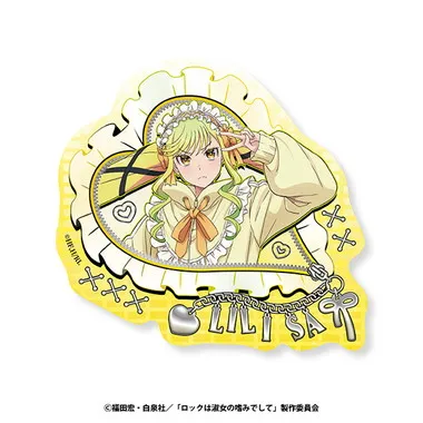 |メーカー品切れ中|【メーカー取寄】トラベルステッカー　①鈴ノ宮りりさA　ロックは淑女の嗜みでして