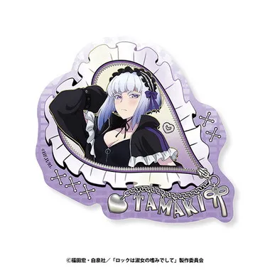 |メーカー品切れ中|【メーカー取寄】トラベルステッカー　④白矢環　ロックは淑女の嗜みでして