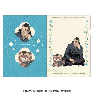 |メーカー品切れ中|【メーカー取寄】ゴールデンカムイ×どうぶつフォーゼクリアファイル11.門倉元看守部長