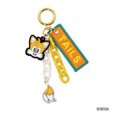 |メーカー品切れ中|【メーカー取寄】じゃらじゃらキーホルダー　②TAILS ソニック・ザ・ヘッジホッグ
