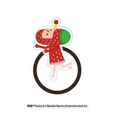 |メーカー品切れ中|【メーカー取寄】アクリルヘアゴム　②イチゴチャン 塊魂