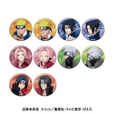 【メーカー取寄】ラメキラカンバッジコレクション NARUTO -ナルト-