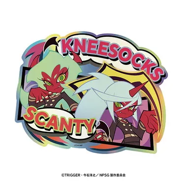 |メーカー品切れ中|【メーカー取寄】プリズムトラベルステッカー　4.スキャンティ&ニーソックス