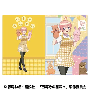 【メーカー取寄】A4クリアファイル(いつつごようちえん)　①中野 一花(幼稚園の先生風) 五等分の花嫁＊
