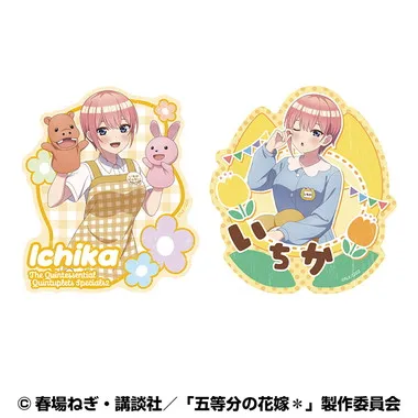 【メーカー取寄】トラベルステッカーセット　①中野 一花 五等分の花嫁＊