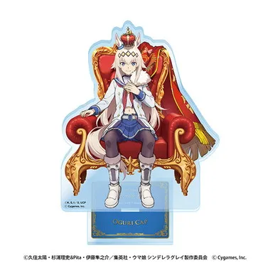 |メーカー品切れ中|【メーカー取寄】アクリルスタンド①オグリキャップ~CHAMPIONS~