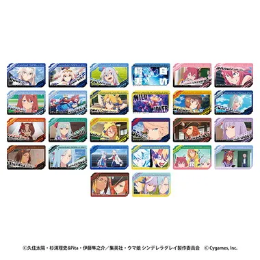 【メーカー取寄】スナップステッカーコレクション アニメ『ウマ娘 シンデレラグレイ』