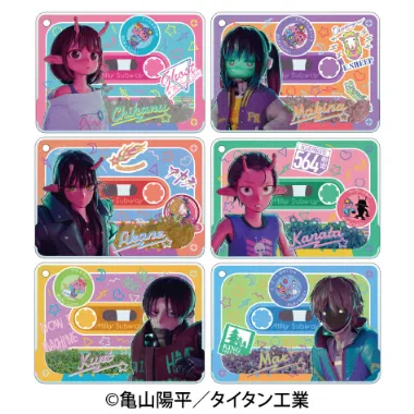 【予約】銀河特急 ミルキー☆サブウェイ　しゃかしゃかアクリルキーチェーン