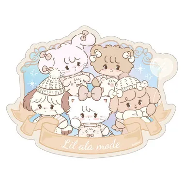 |メーカー品切れ中|【メーカー取寄】プリズムトラベルステッカー　lil ala mode①
