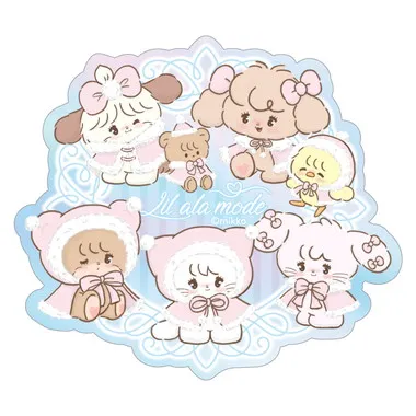 【メーカー取寄】プリズムトラベルステッカー　lil ala mode②