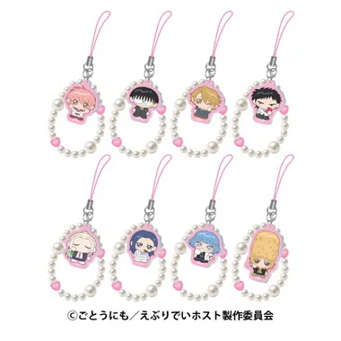 【メーカー取寄】ぷいまるビーズストラップコレクション TVアニメ『えぶりでいホスト』