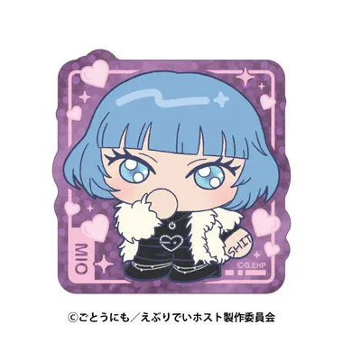|メーカー品切れ中|【メーカー取寄】プリズムミニステッカー 7.ミオ TVアニメ『えぶりでいホスト』