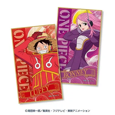 |メーカー品切れ中|【メーカー取寄】華絵札色紙コレクション エッグヘッド編 ワンピース