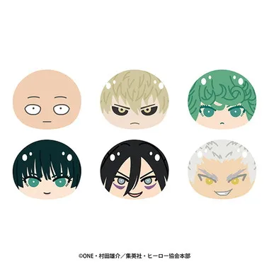 【メーカー取寄】おまんじゅうにぎにぎマスコット ワンパンマン