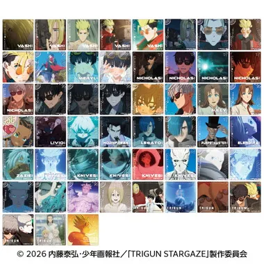 【メーカー取寄】スクエアクリアカード TRIGUN STARGAZE