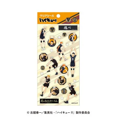 【メーカー取寄】クリアシール1　アニメ「ハイキュー!!」