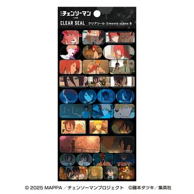 【予約】クリアシール 5.movie scene B