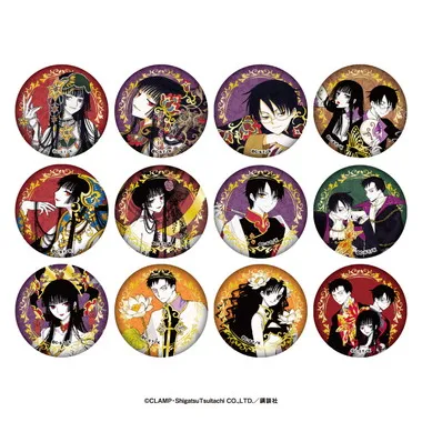 【メーカー取寄】箔押し缶バッジコレクション xxxHOLiC